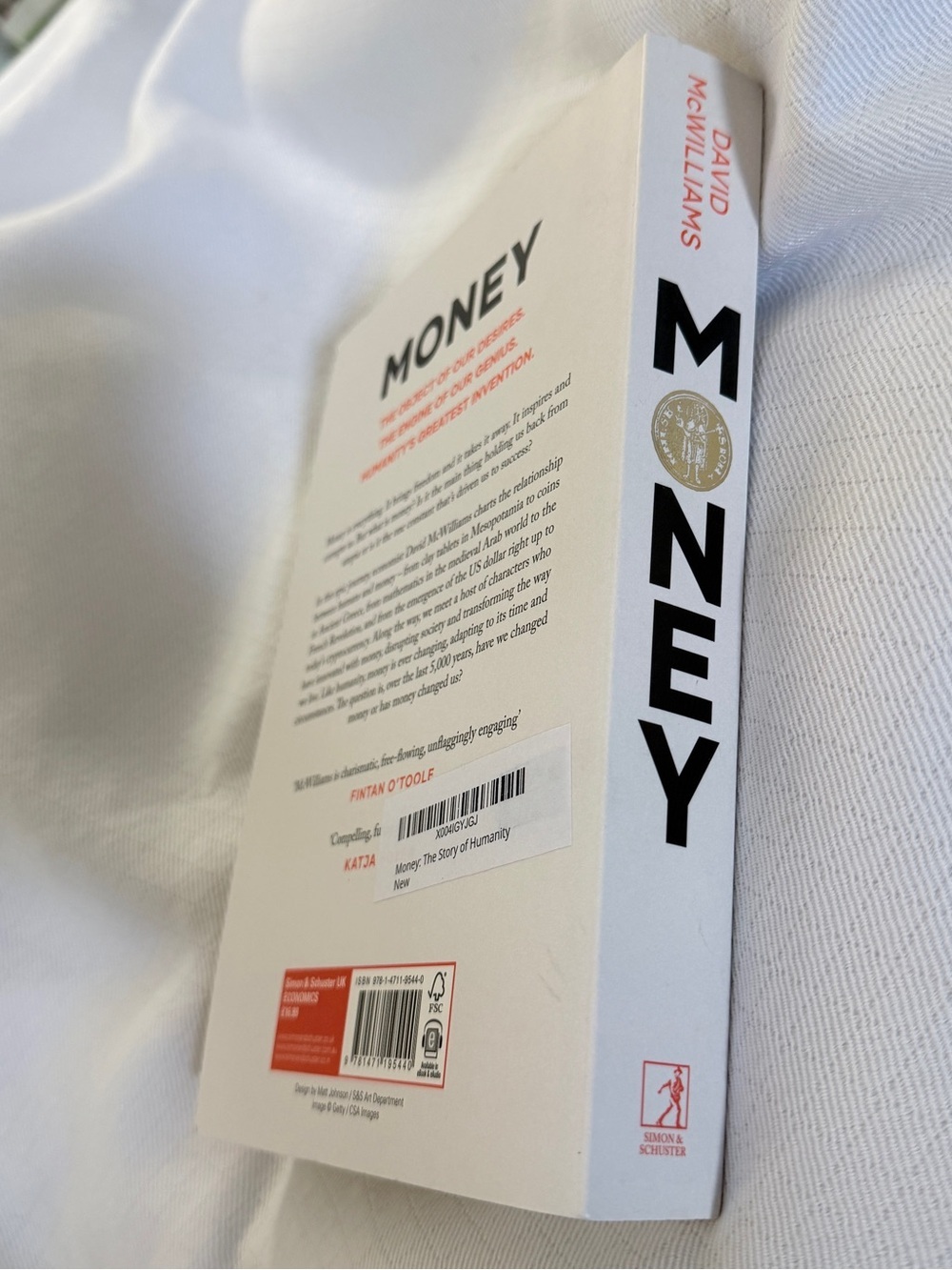 Money: A Story of Humanity by David McWilliams (Paperback, 2024) New - Picture 4 of 8